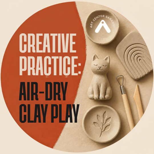 Creative Practice: Air-Dry Clay Play - logo